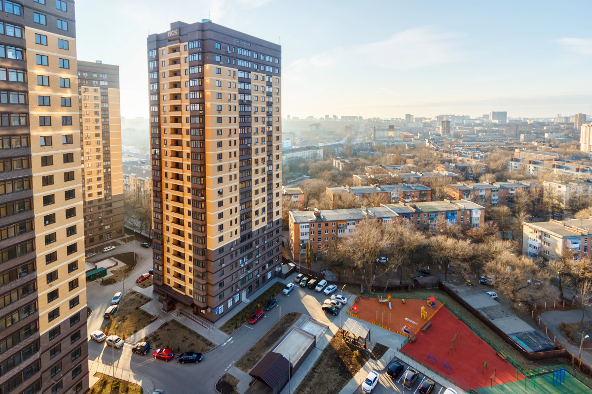 Апартаменты возле ДонЭкспоцентра и Аквапарка в ЖК Сердце Ростова 17 этаж