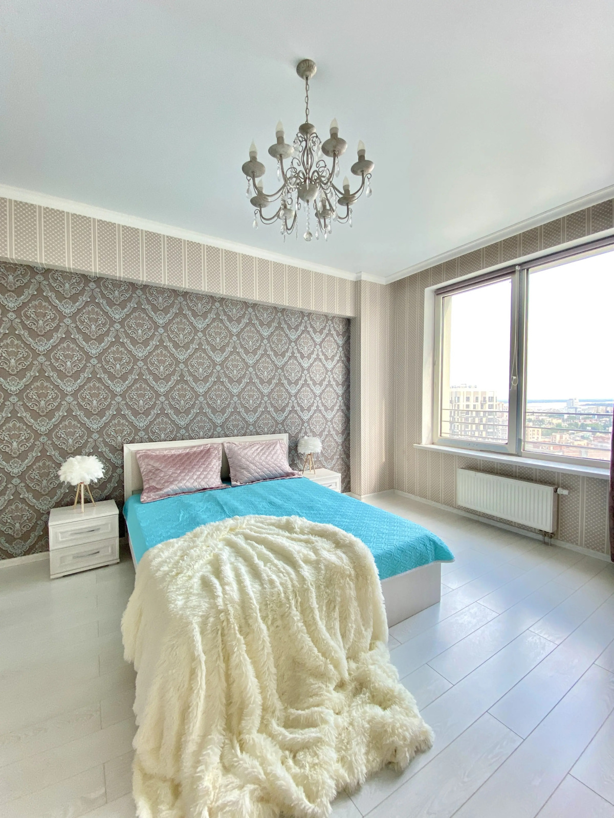 Апартаменты Шикарные с Невероятным Видом на Весь Город