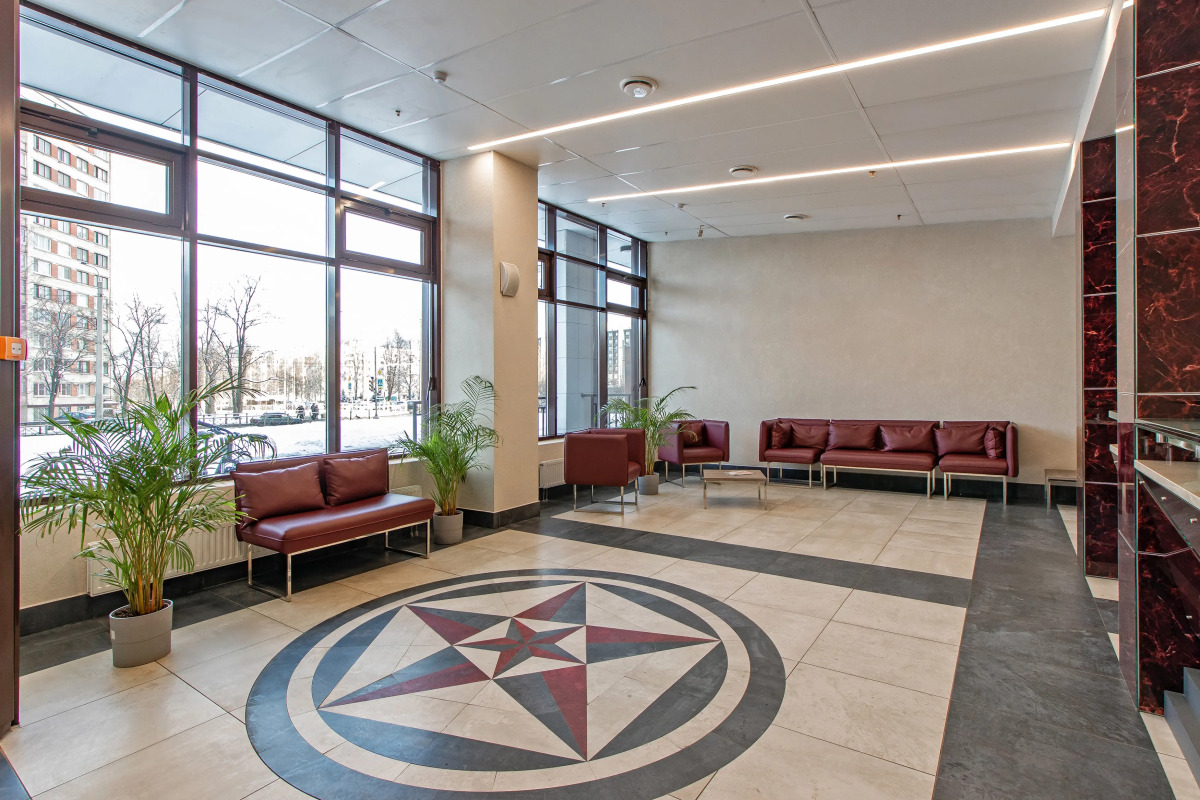 Квартира с балконом Piter Apartments у Московского проспекта