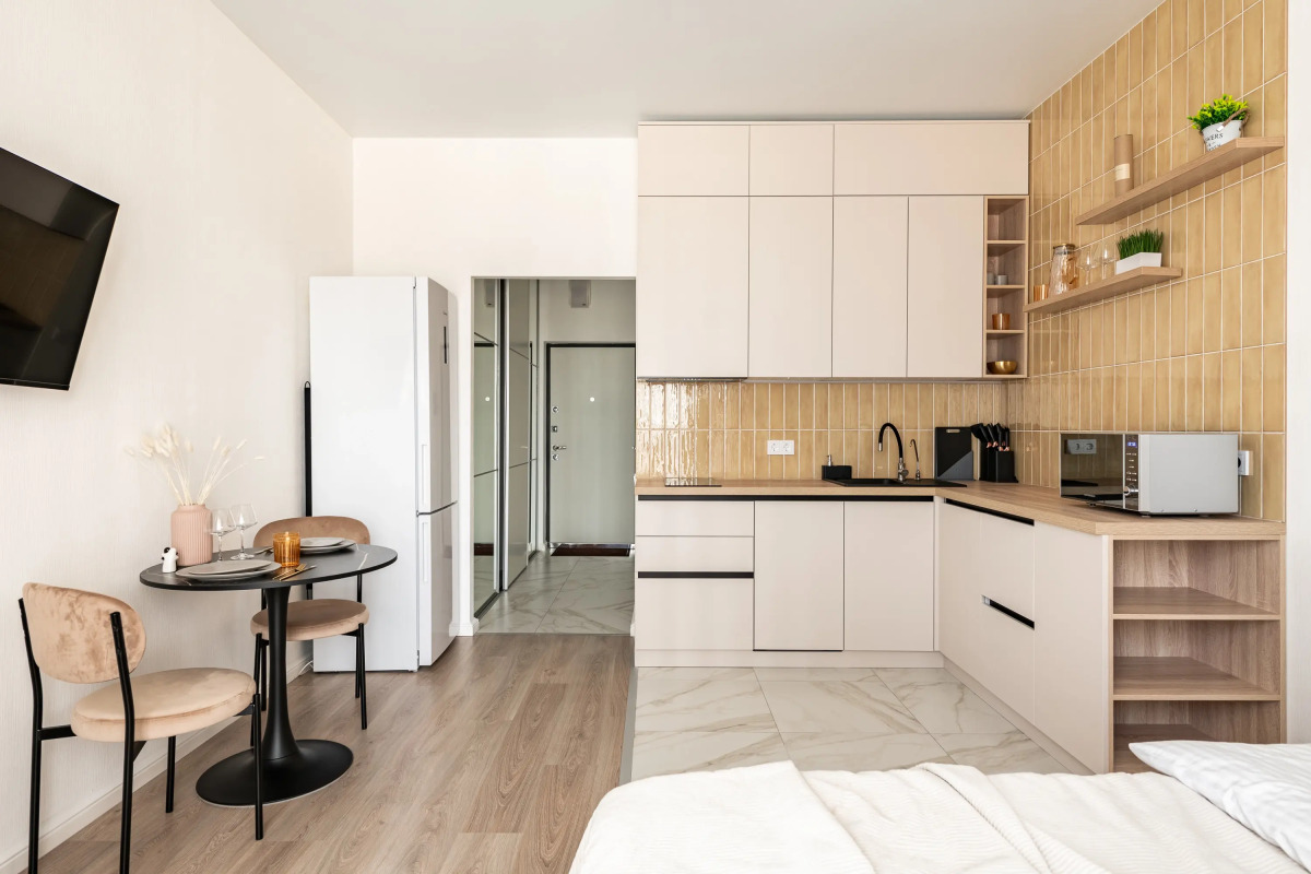 Квартира Дизайнерская студия. 2 этаж. Вид на МГУ