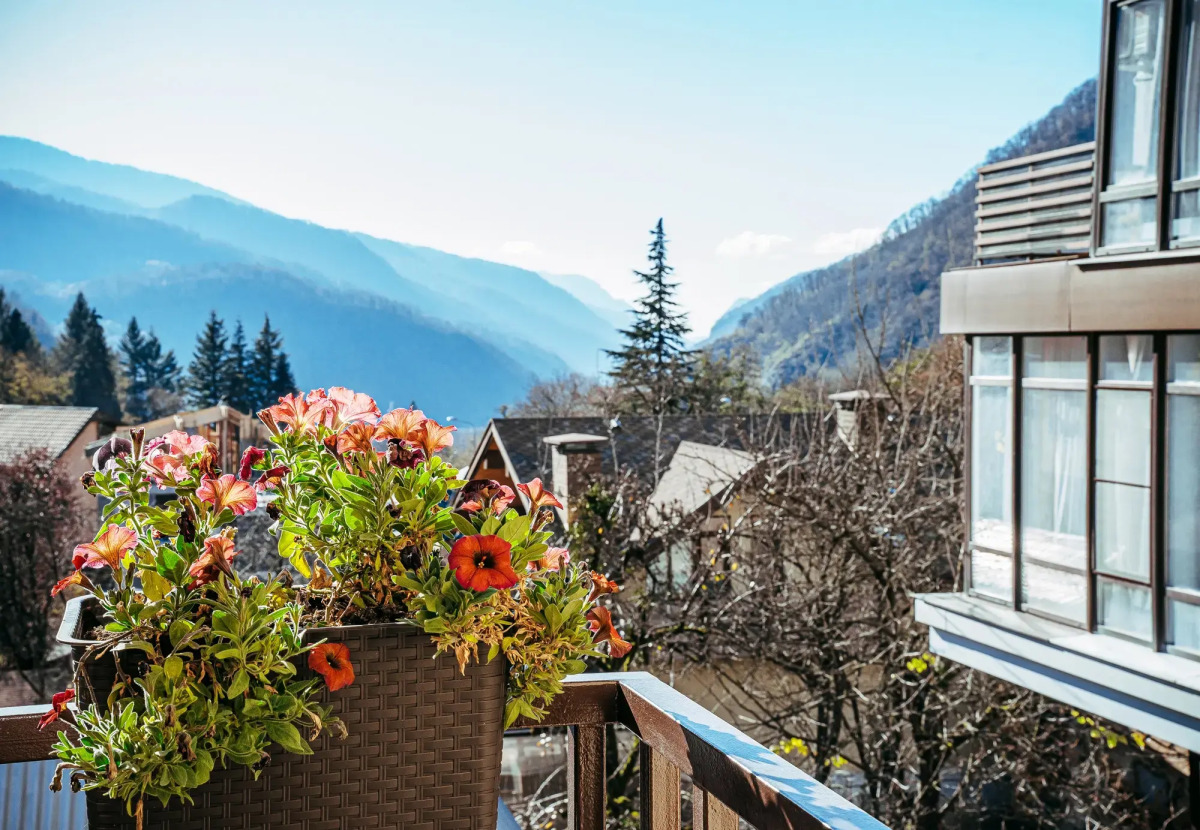 Квартира Студия 23 с видом на горы