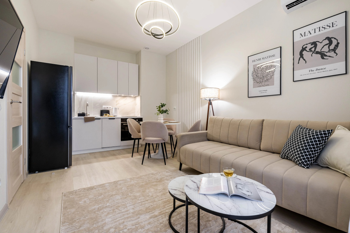 Апартаменты Bianco с джакузи в центре