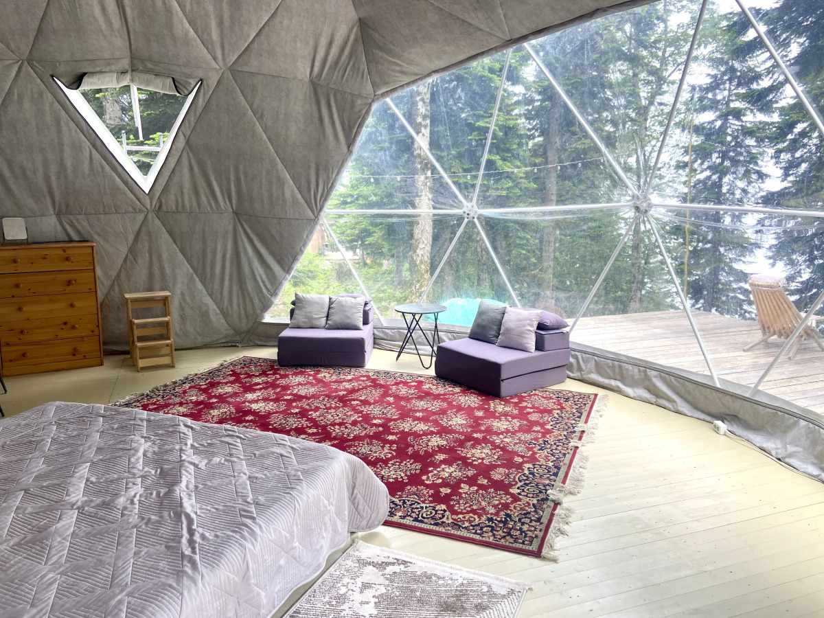 Глэмпинг Атмосфера