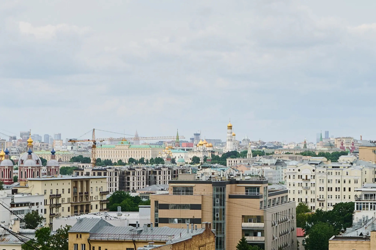 Квартира С Панорамным Видом на Москву Кремль и Moscow City