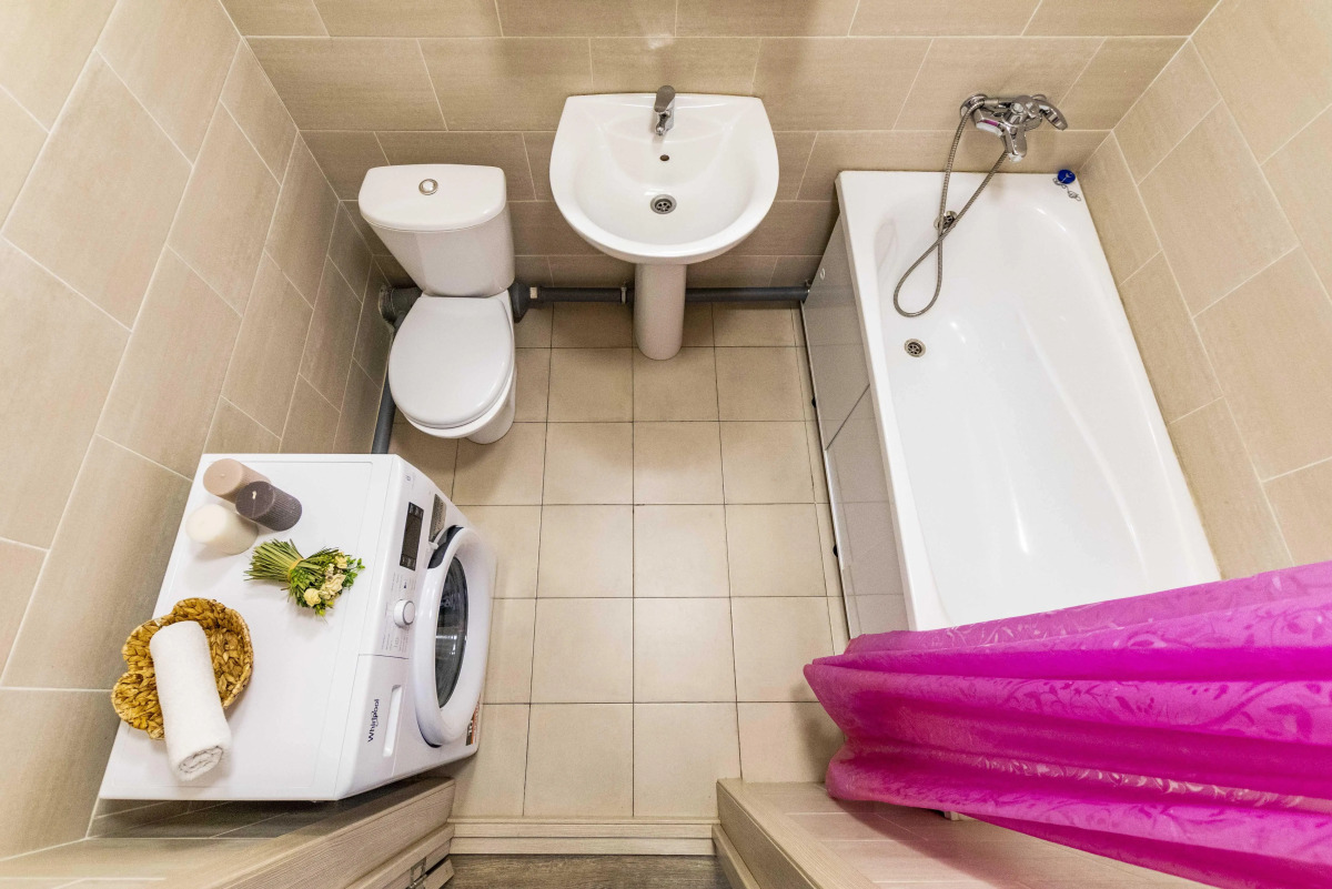 Квартира евродвушка BeGuest Крауля 89а для 4х гостей