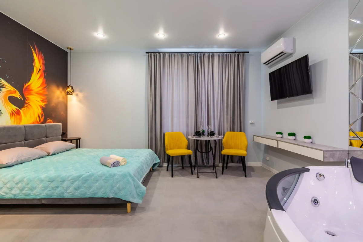 Апартаменты Роскошная Студия с Джакузи в Жк Миниполис Дивное