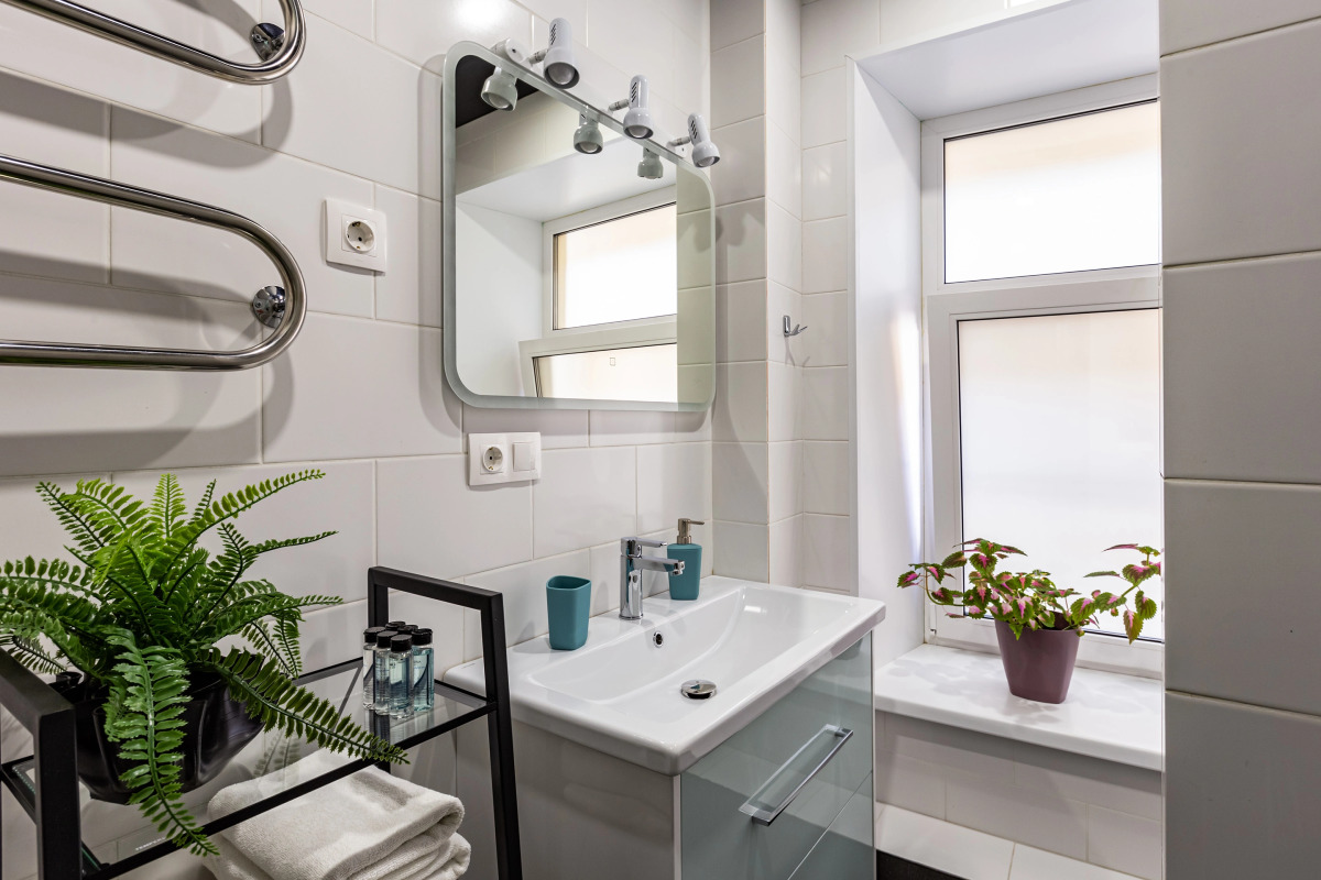 Комфортные апартаменты для троих с видом во двор