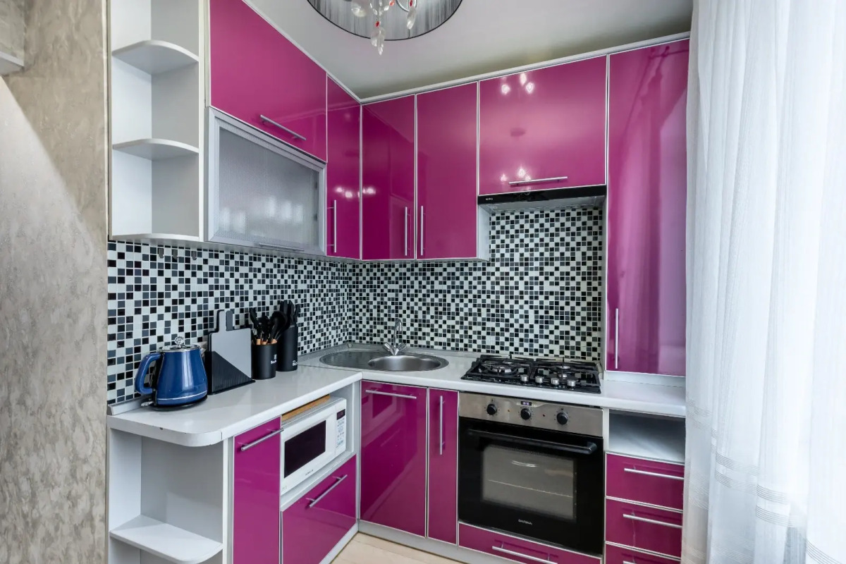 Квартира с видом на город и достопримечательности