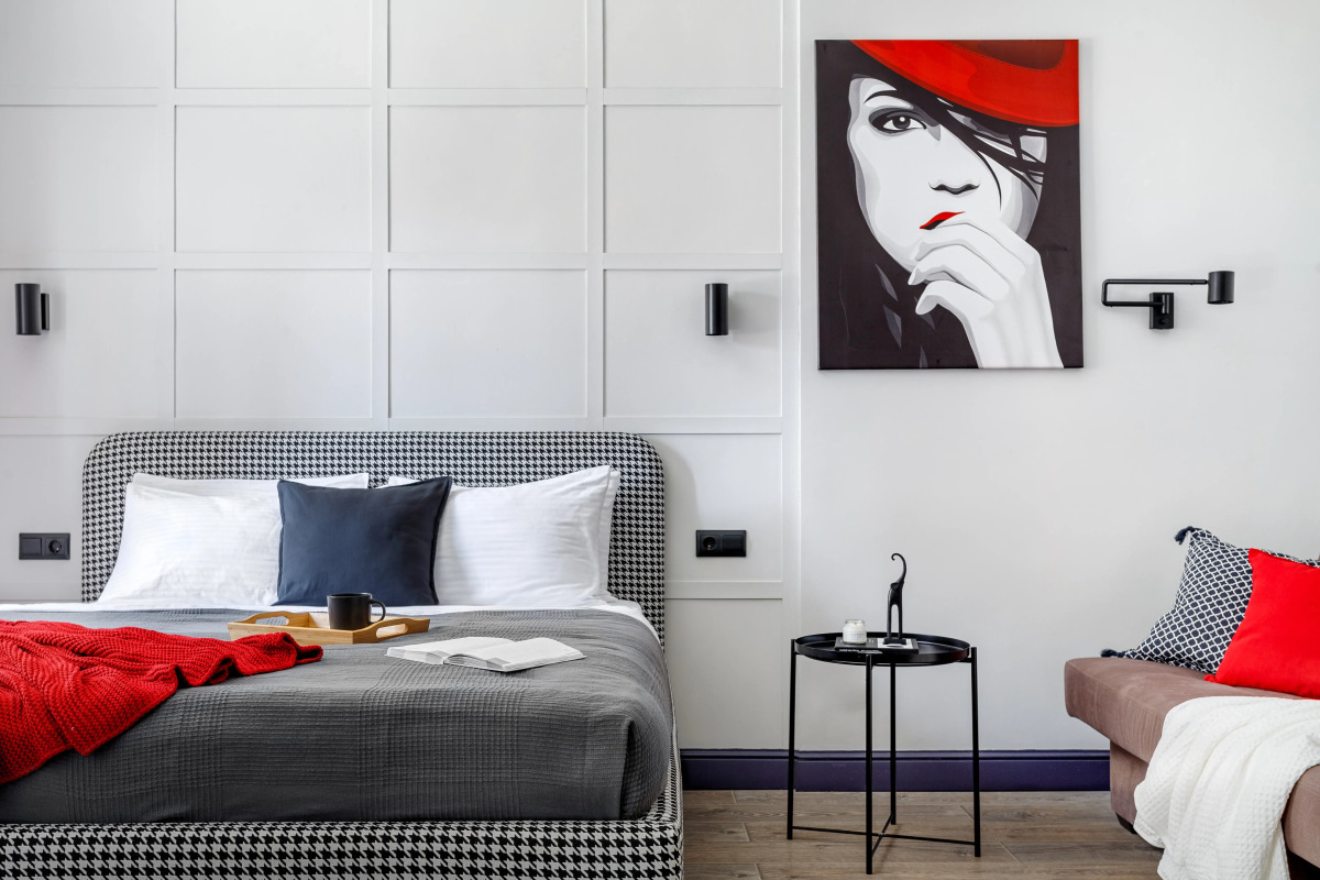 Апартаменты UzorApart Дизайнерская студия на набережной в центре города