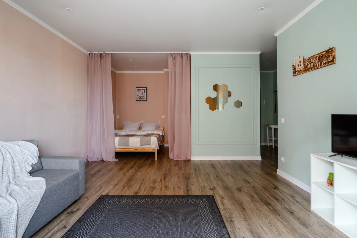 Квартира Green FOX с прекрасным видом на реку