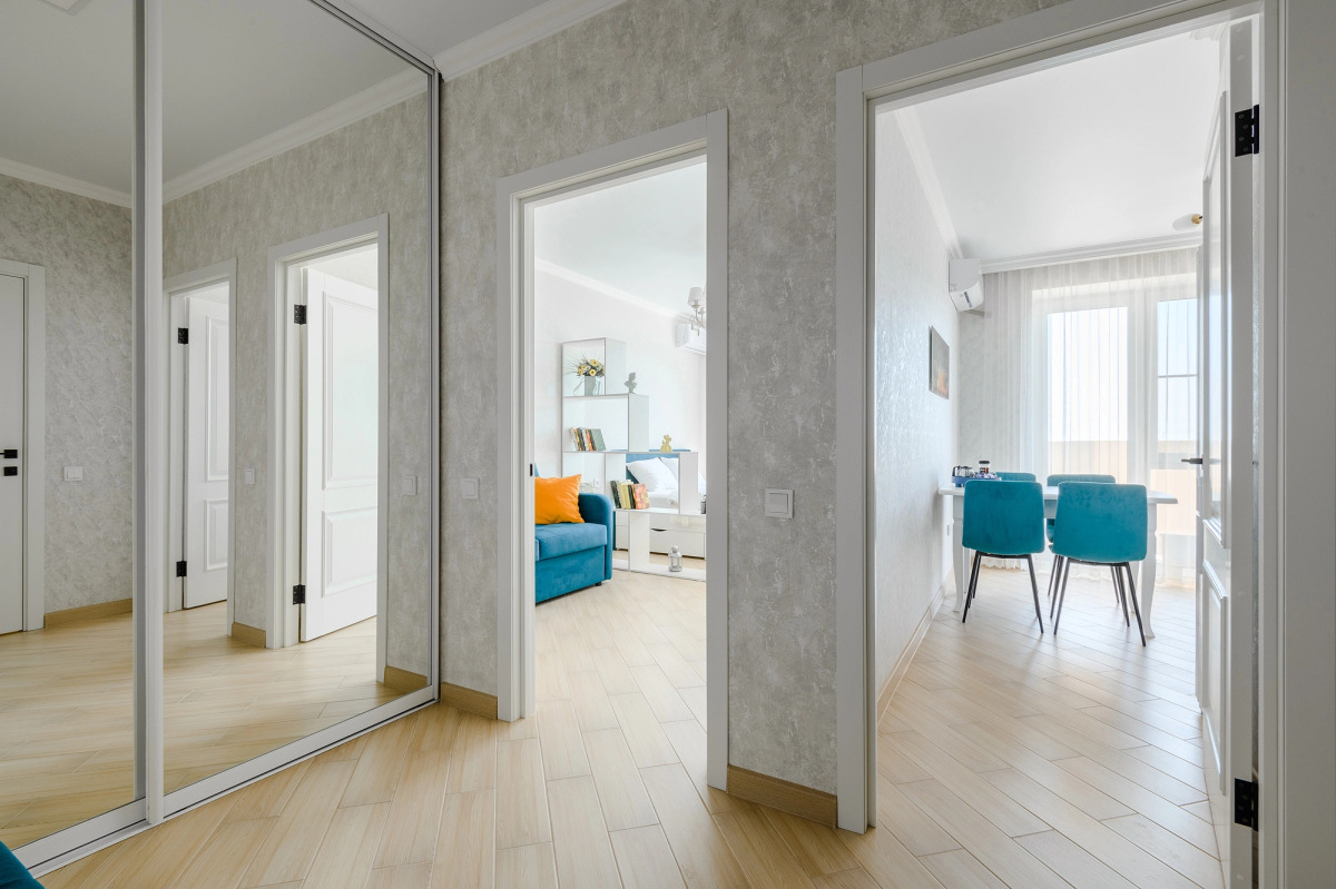 Квартира Green FOX с современным ремонтом в ЖК Лотос Парк