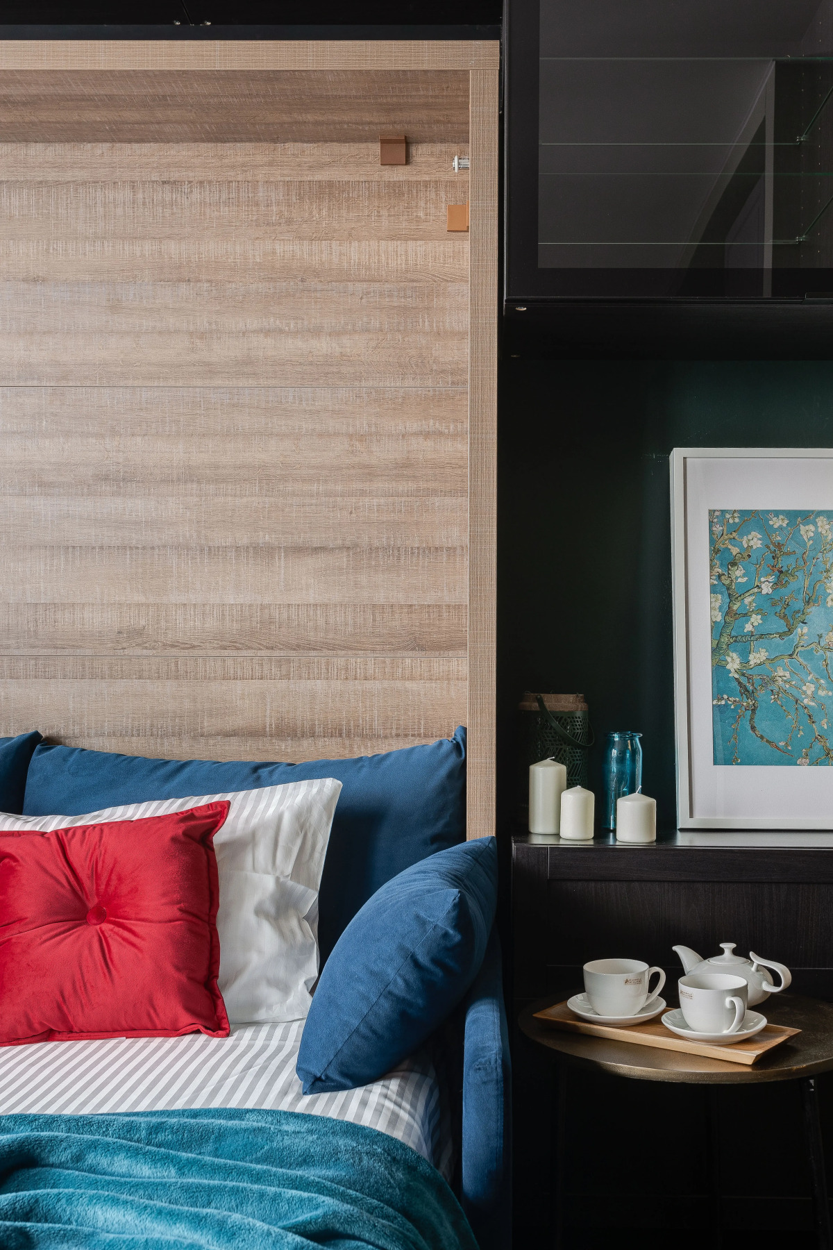 Апартаменты Lalapart Black Emerald с сауной в ЖК Савеловский Сити