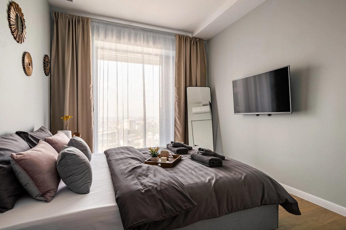 Квартира Бизнес Класс на 52 Этаже с Потрясающим Видом на Москву