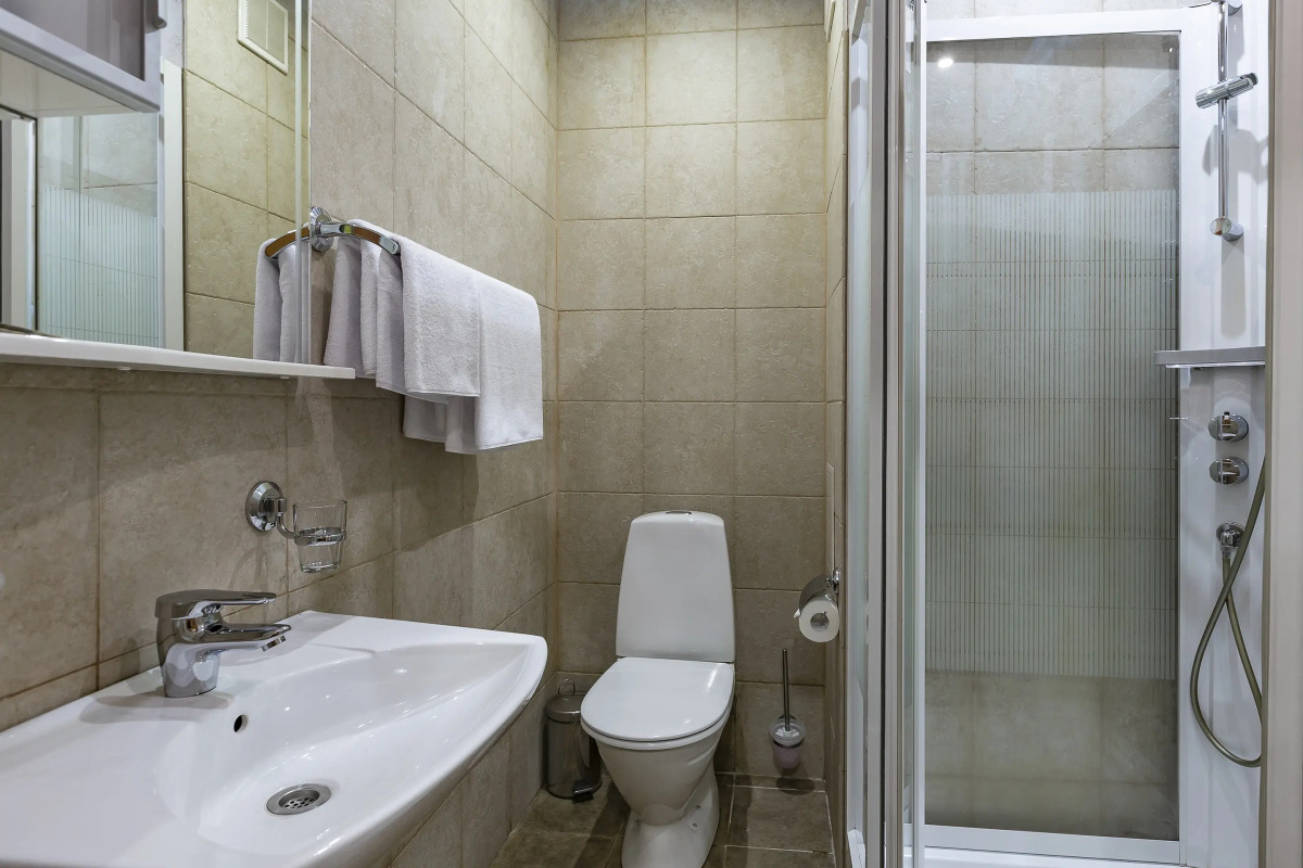 Апартаменты для троих гостей с 1 кроватью (3-ий или 4-ый этаж)