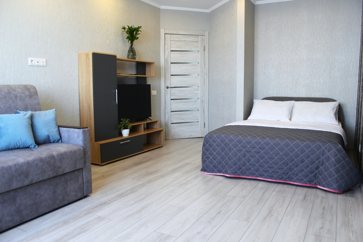 Апартаменты Apato Светлые с Волшебным видом на Волгу