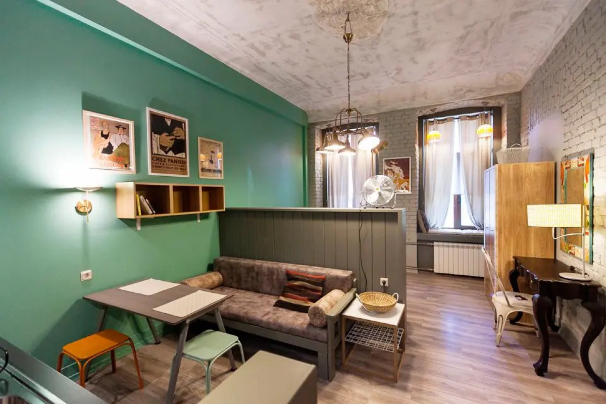 Апартаменты Моголя Зеленая Студия