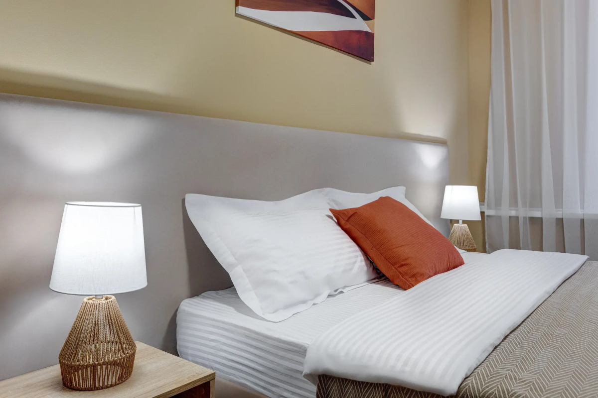 Апартаменты Улучшенная Студия Лотос Светлый Дом