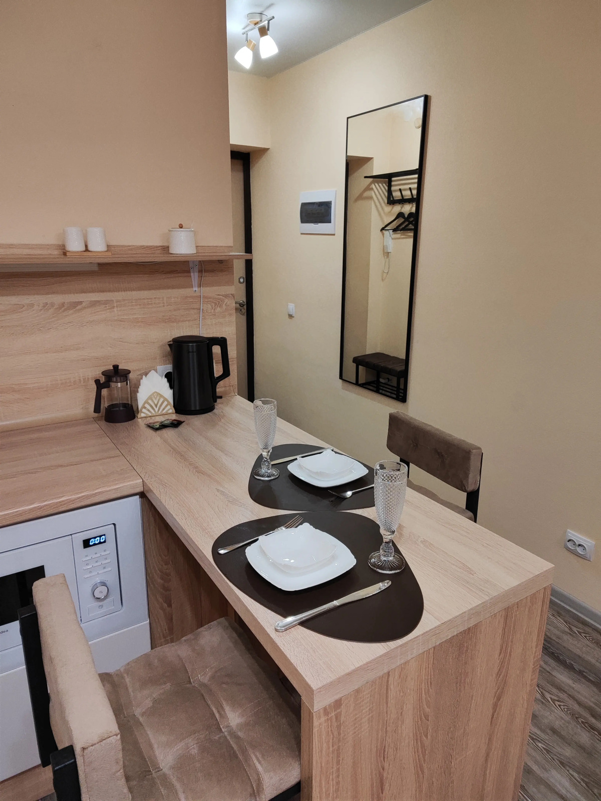 Квартира Уютная студия в новом ЖК Макаринская роща