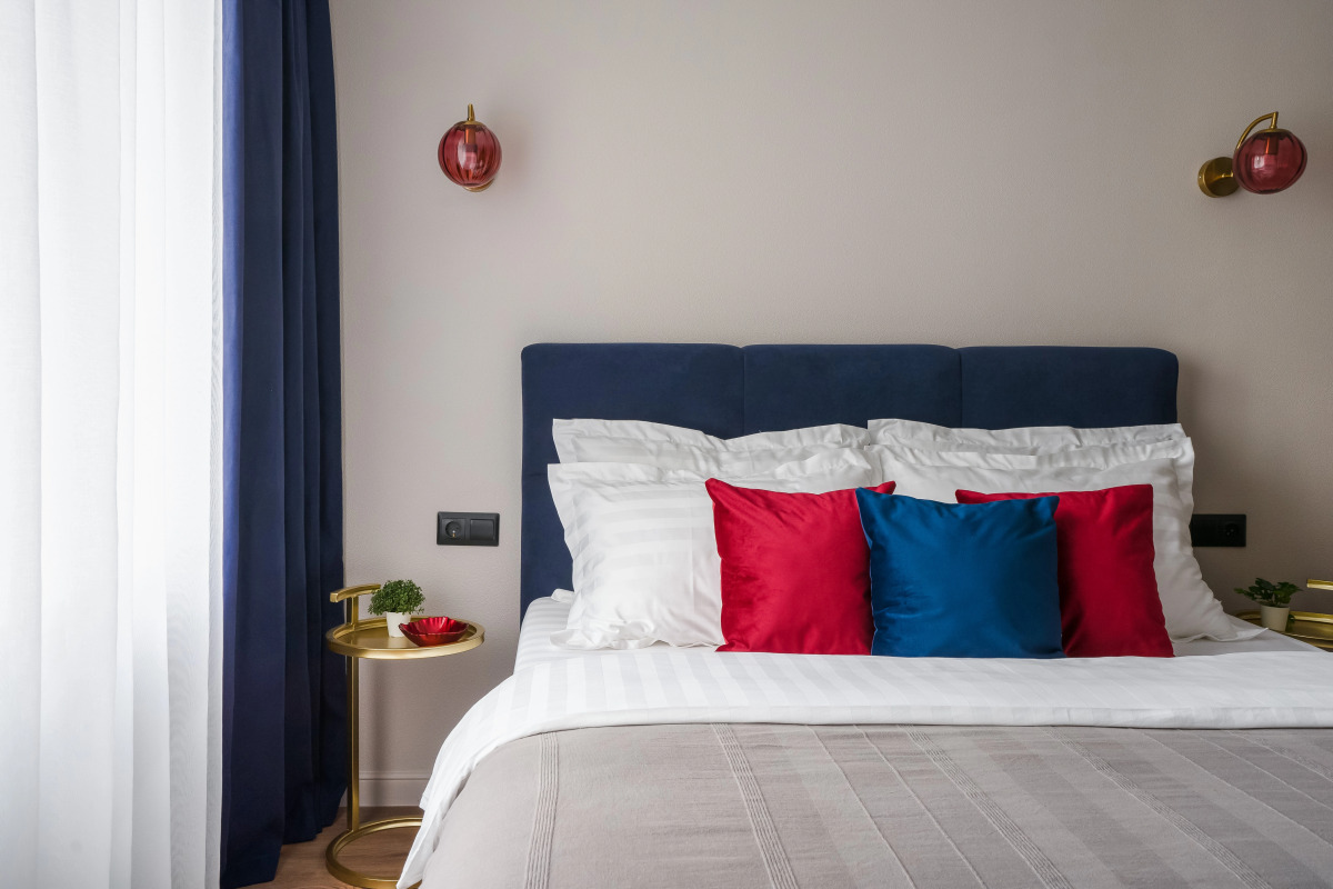 Апартаменты Savina у Моря 2 синяя студия