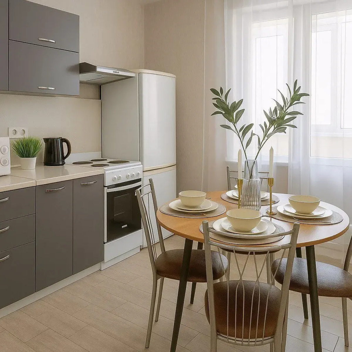 Квартира 1-комнатная комфорт класса