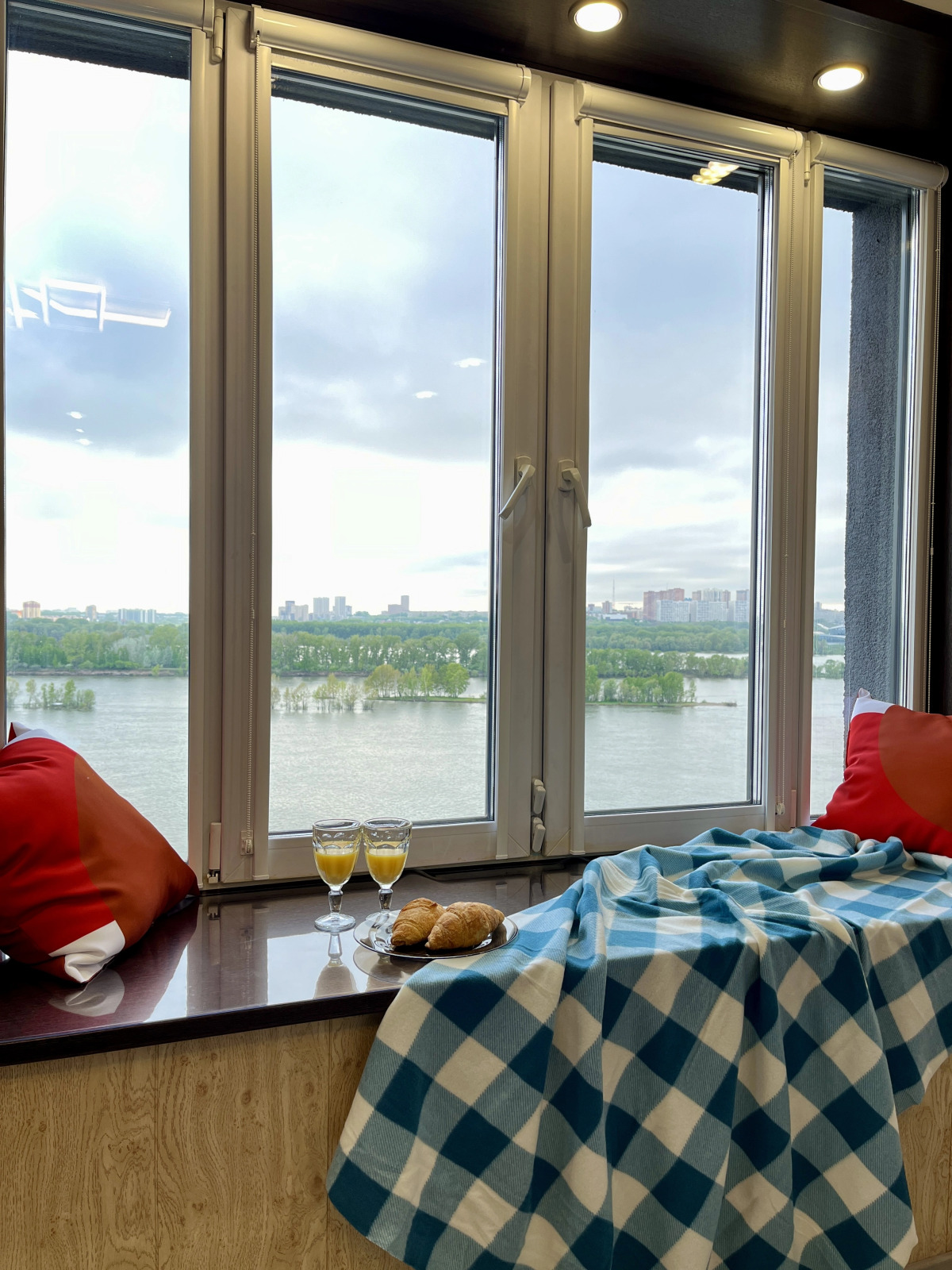 Квартира Студия с Видом на Реку у Метро Речной Вокзал