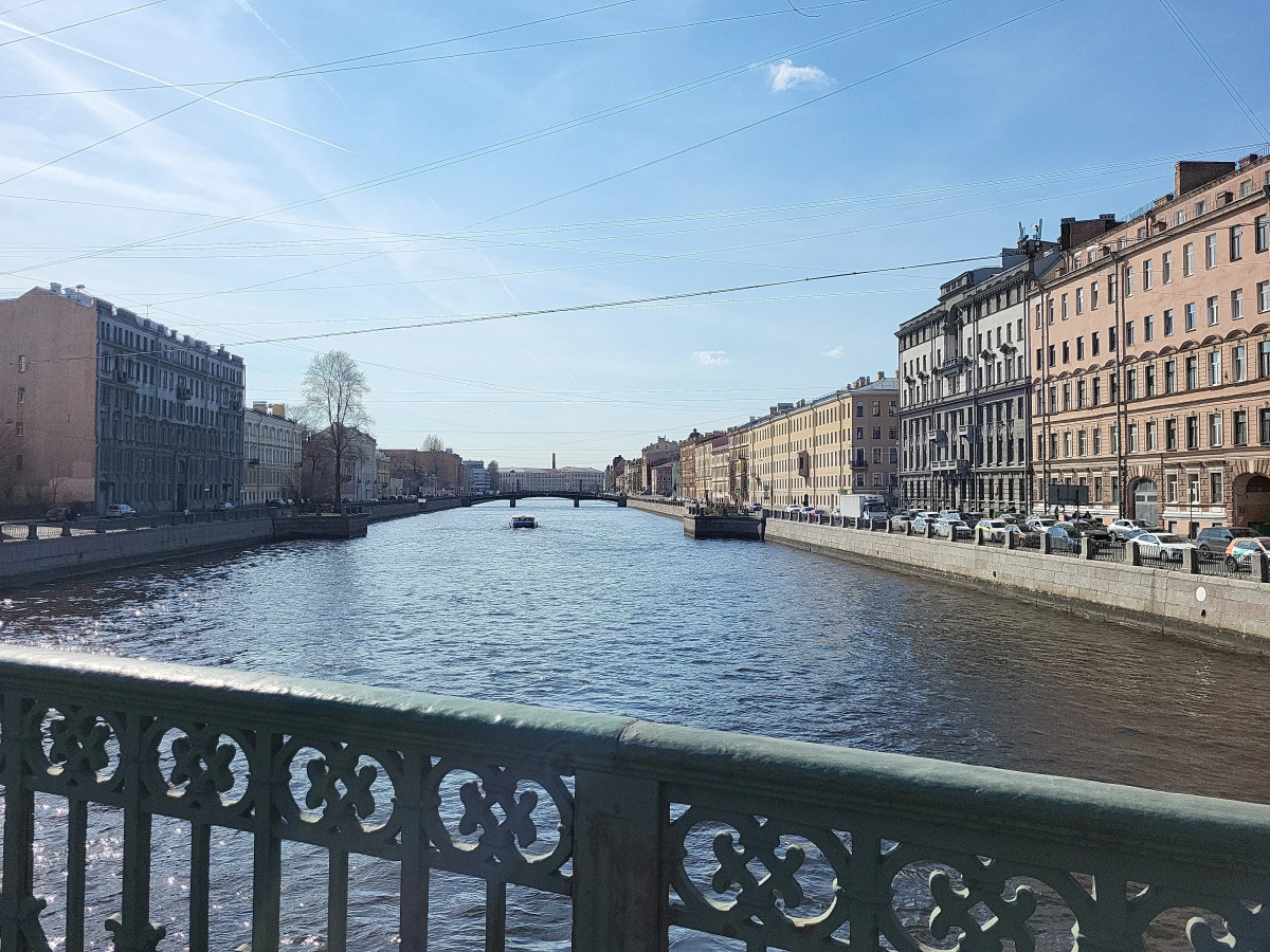 Квартира Студия в Центре на Фонтанке для троих