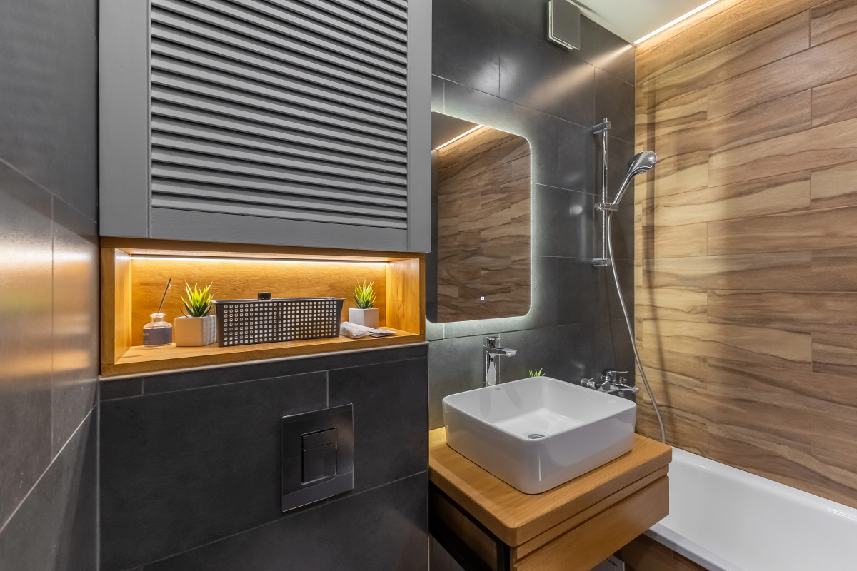 Квартира AURA на 6 этаже в стиле лофт