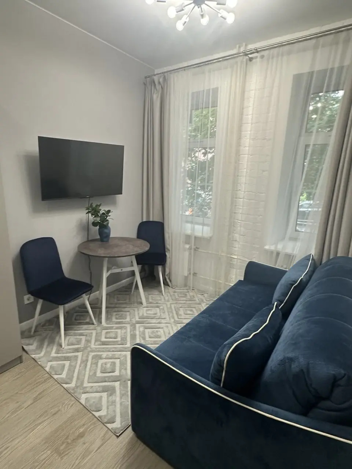 Апартаменты 15 м² 1 кровать