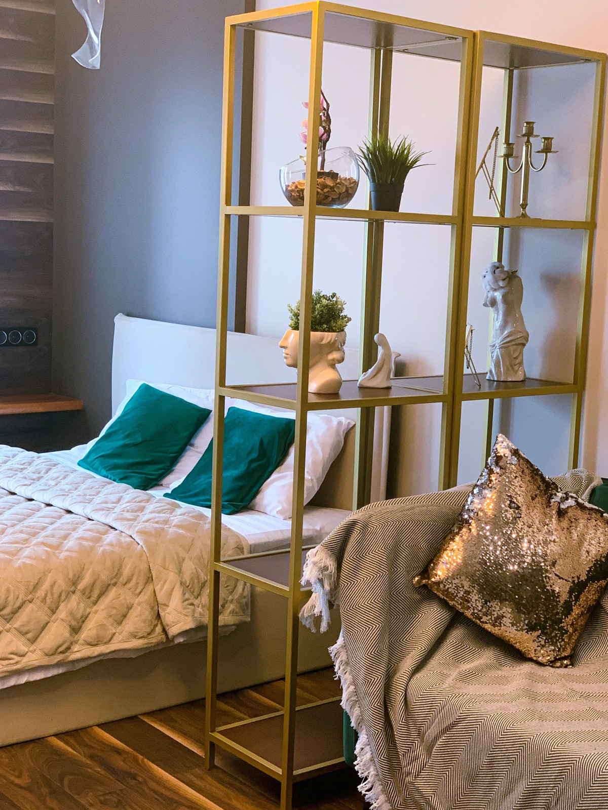 Апартаменты Просторная студия в ЖК Хедлайнер с видом на небоскребы Москва-Сити