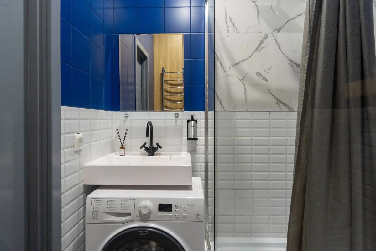 Апартаменты KeyGo 1011 Студия рядом с метро Окружная