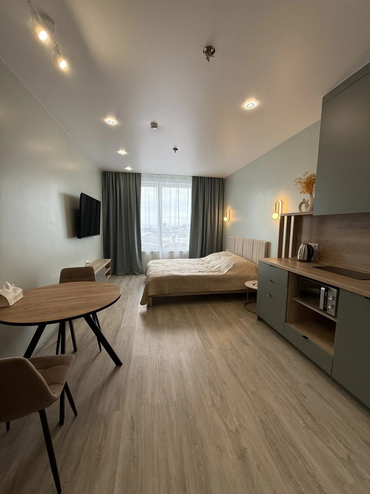 Апартаменты Уютная студия в ЖК AURA с видом на море