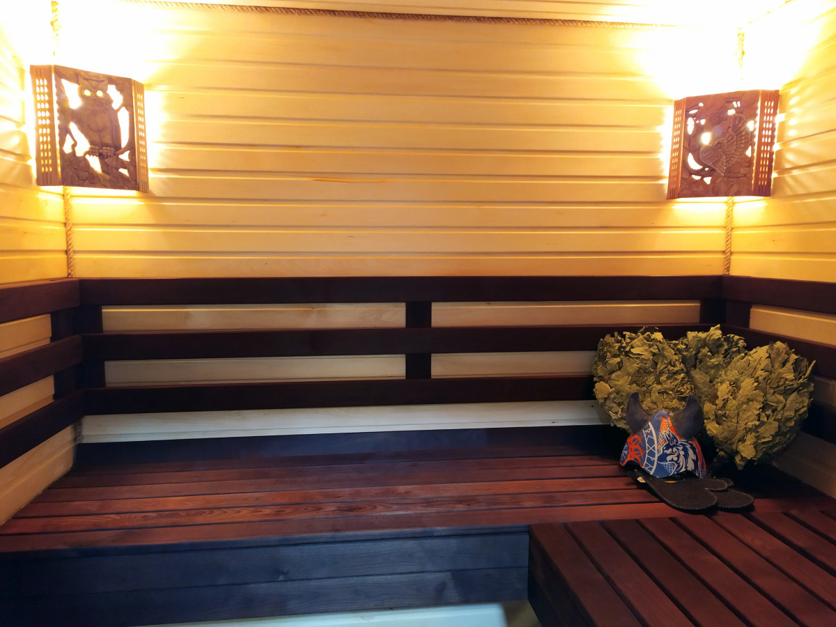 Частный дом Игуменка с русской баней