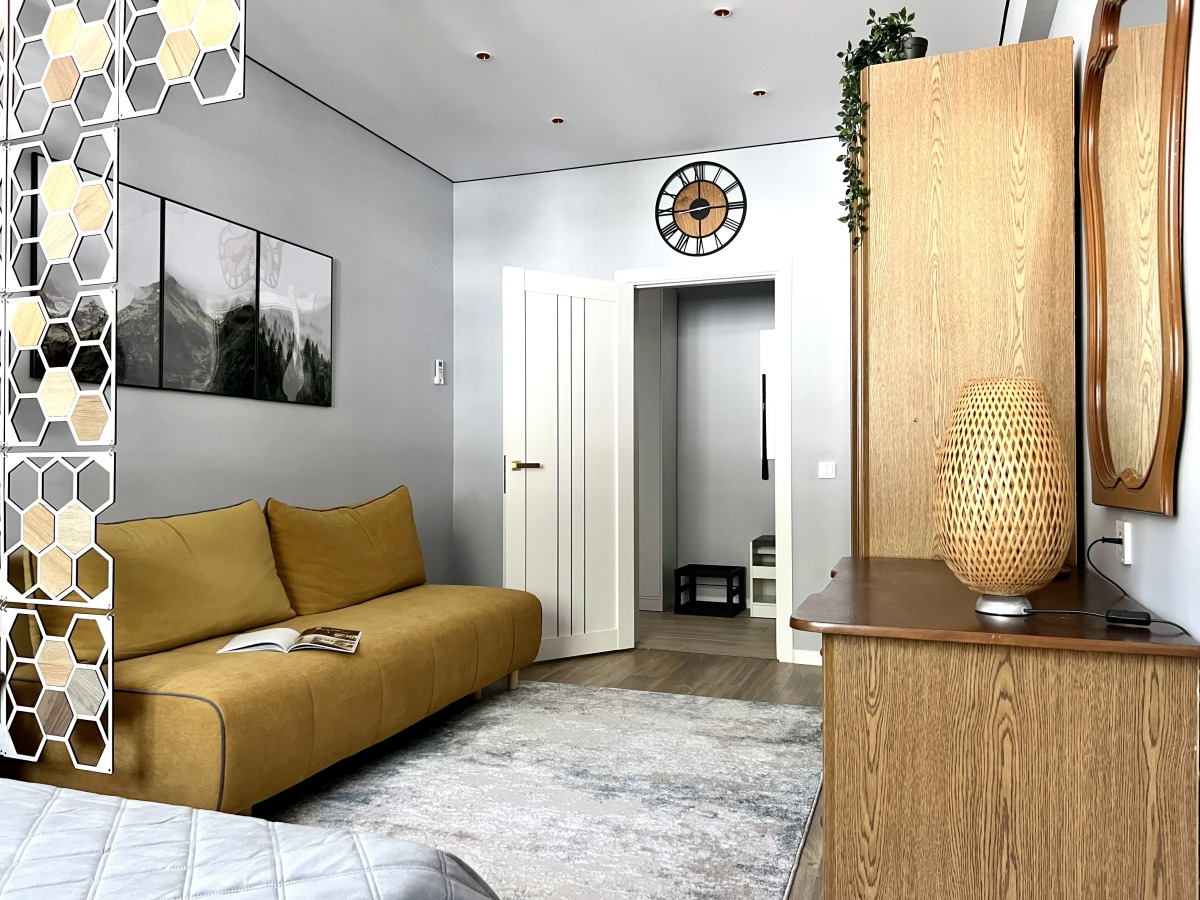 Квартира 65 м удобная для семьи напротив Казино с видом на горы