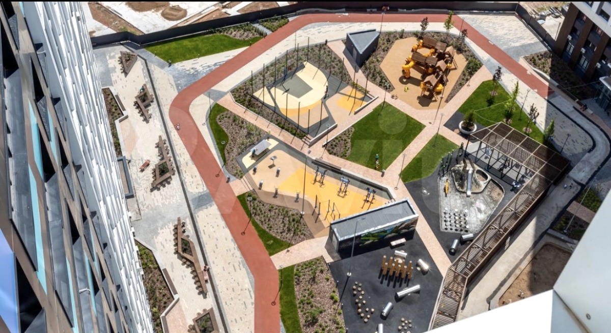 Апартаменты FSF Двухкомнатные (24 этаж) с Кофемашиной и Массажером