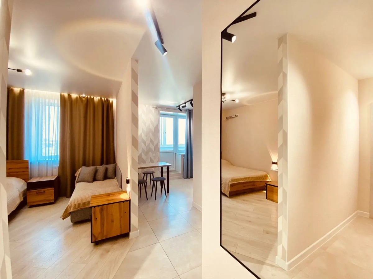 Апартаменты Двухкомнатный Люкс с Красивым Видом 72/2