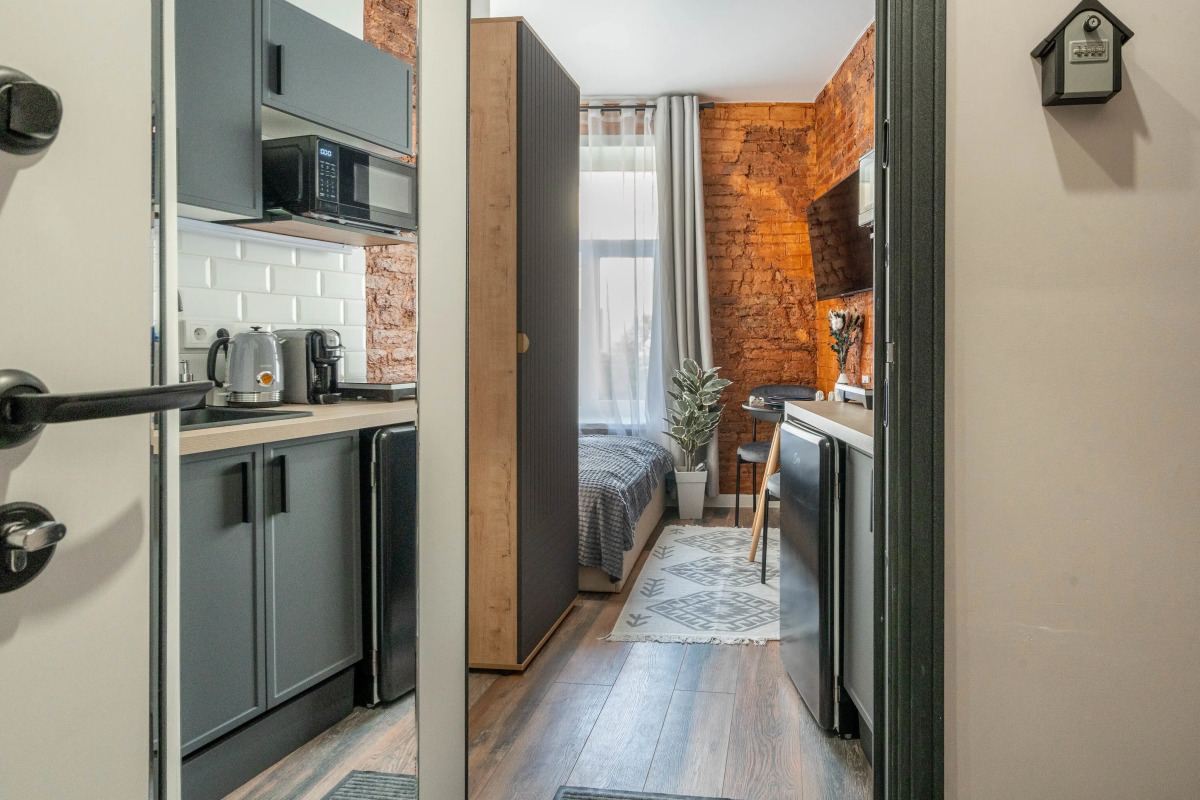 Квартира Уютная студия в 5 минутах от Казанского собора