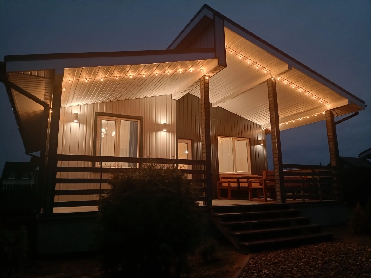 Частный дом Флотский домик с чаном