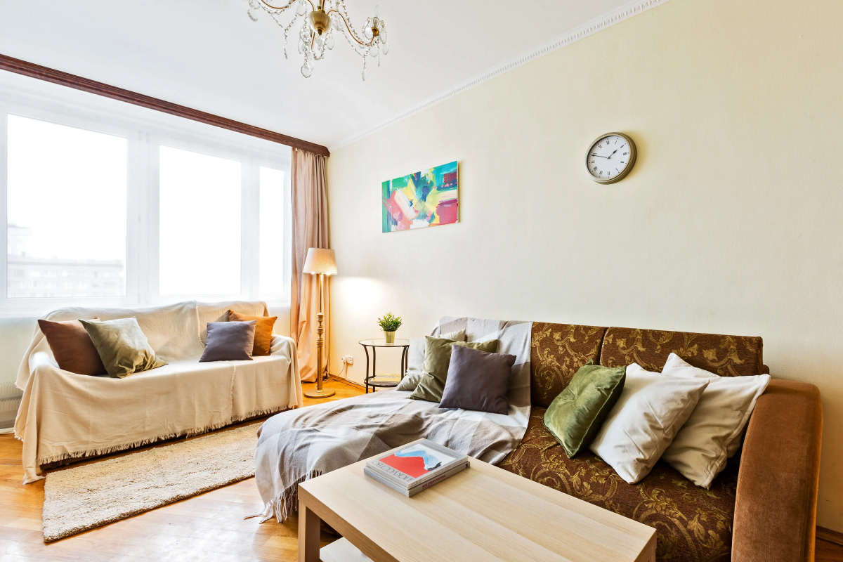 Great view on Kremlin 2 rooms apartment 23 floor