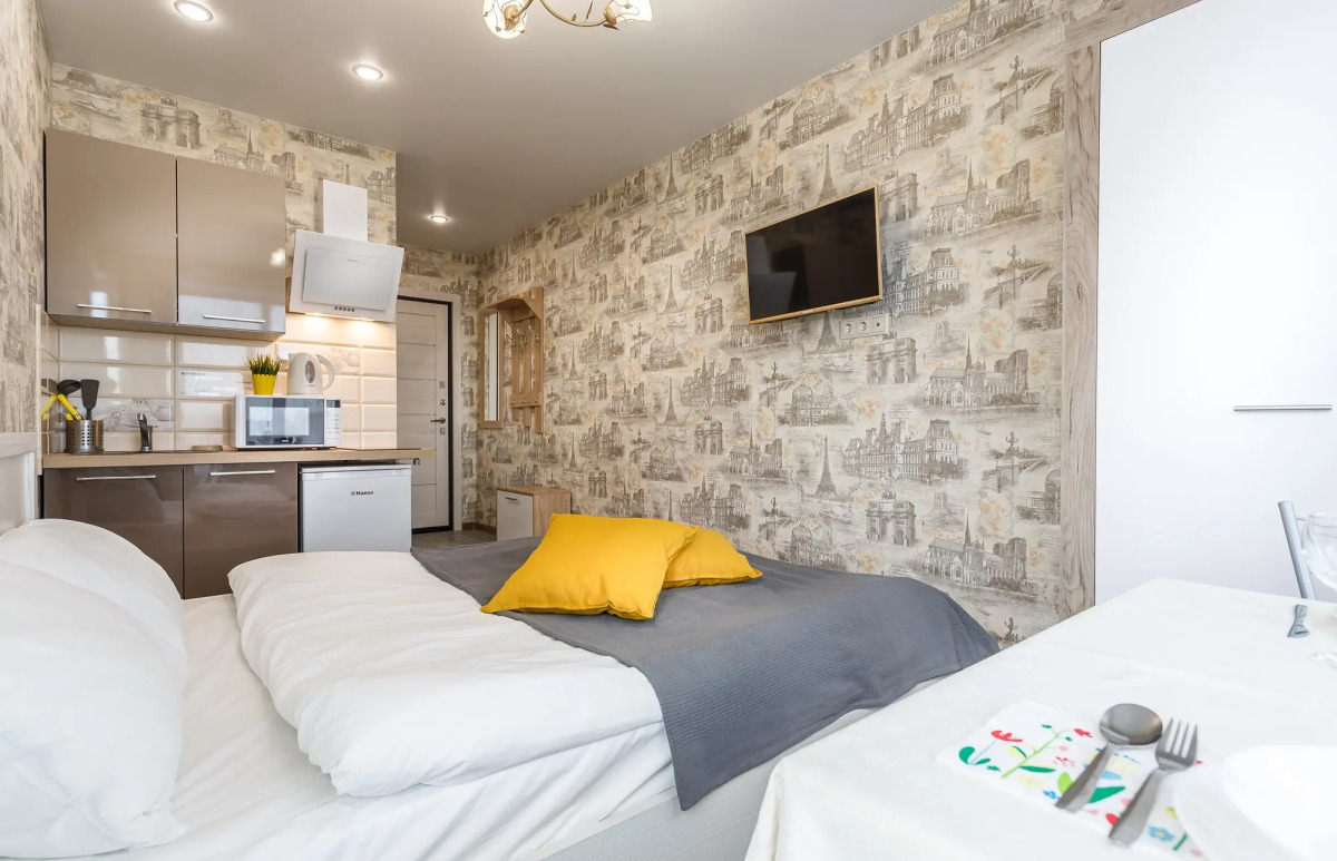 Квартира студия с шикарным видом на Москву