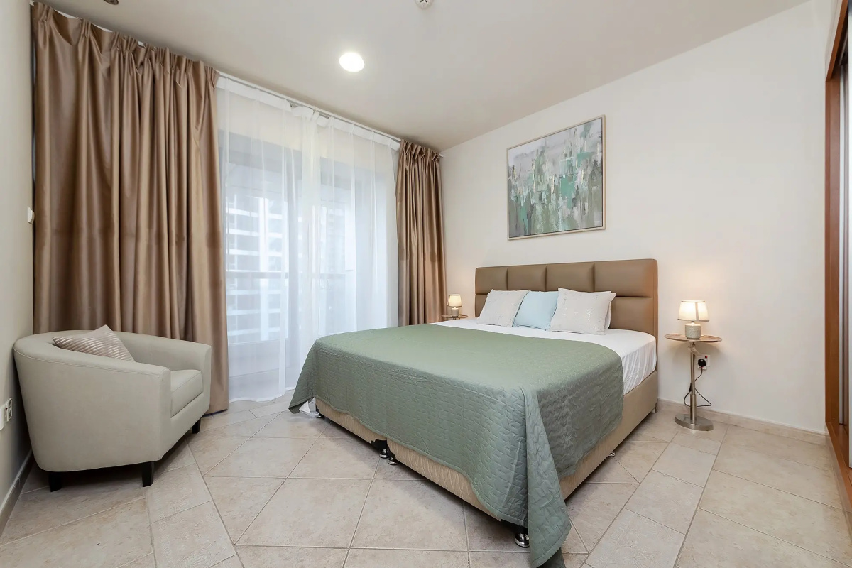 Апартаменты Princess tower 1 br new furnished