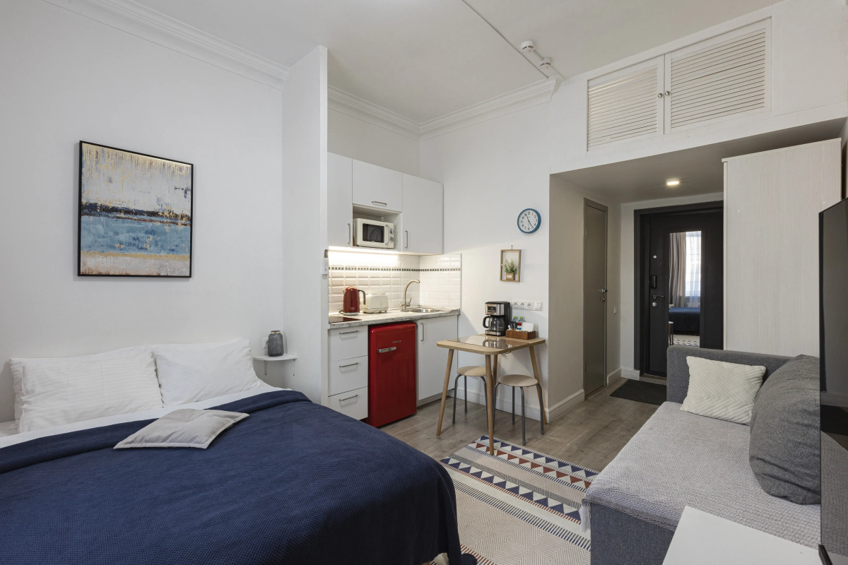 Апартаменты Семейные на 3-х гостей у метро Окружная