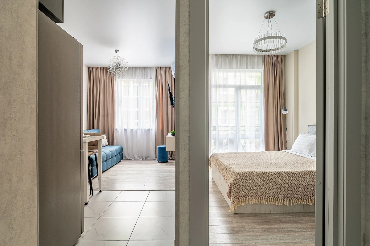 Апартаменты Red Apartments Арт Лайт Сити Форд