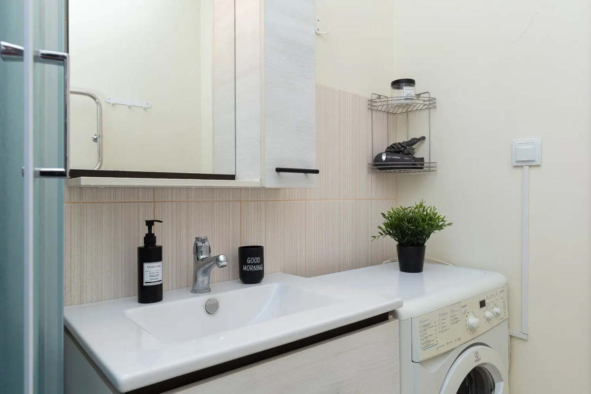 Квартира Студия рядом с центром, с кондиционером