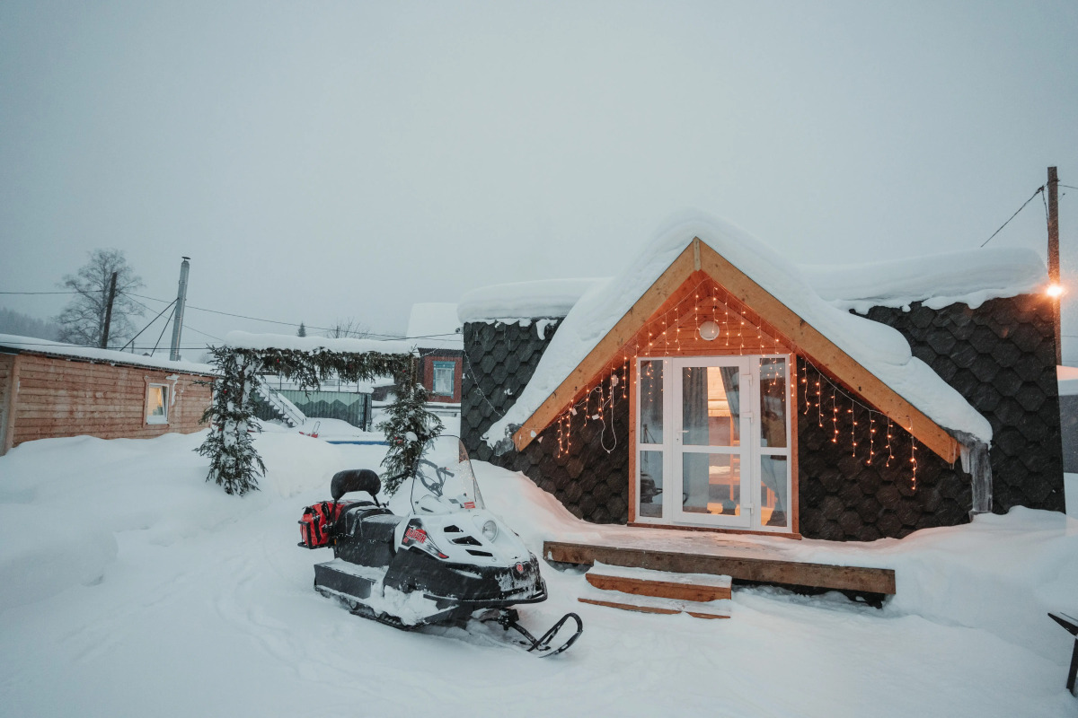 Глэмпинг Горы Реки