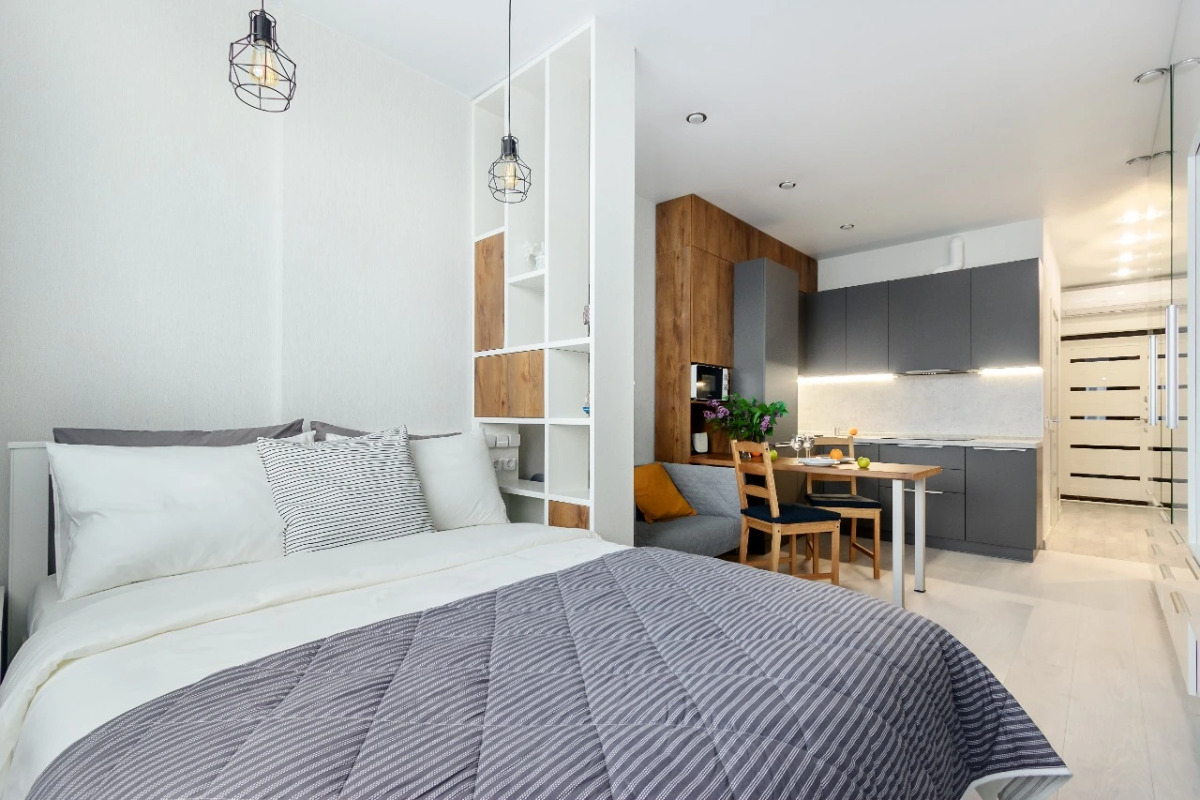 Апартаменты Дом у Дона Студия с видом на Дон (23 этаж)