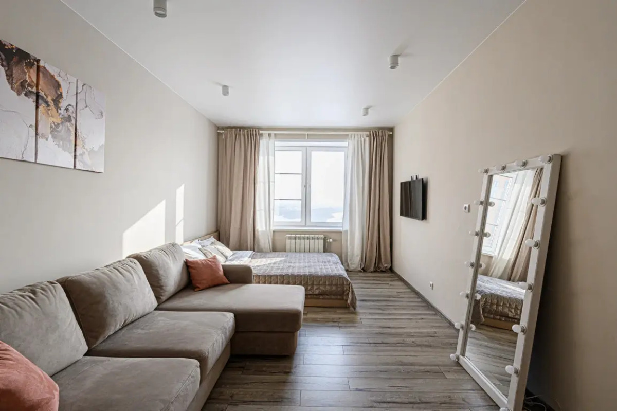 Апартаменты Stepanenkov на 2-ой Обской 154 на 13 этаже