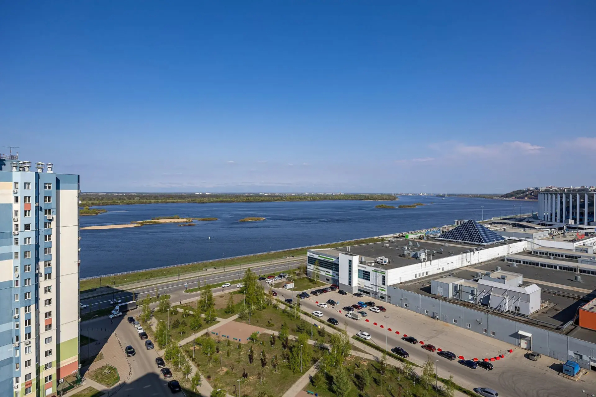 Апартаменты с видом на Волгу на Волжской наб.26 м.Стрелка. Сова-Дом