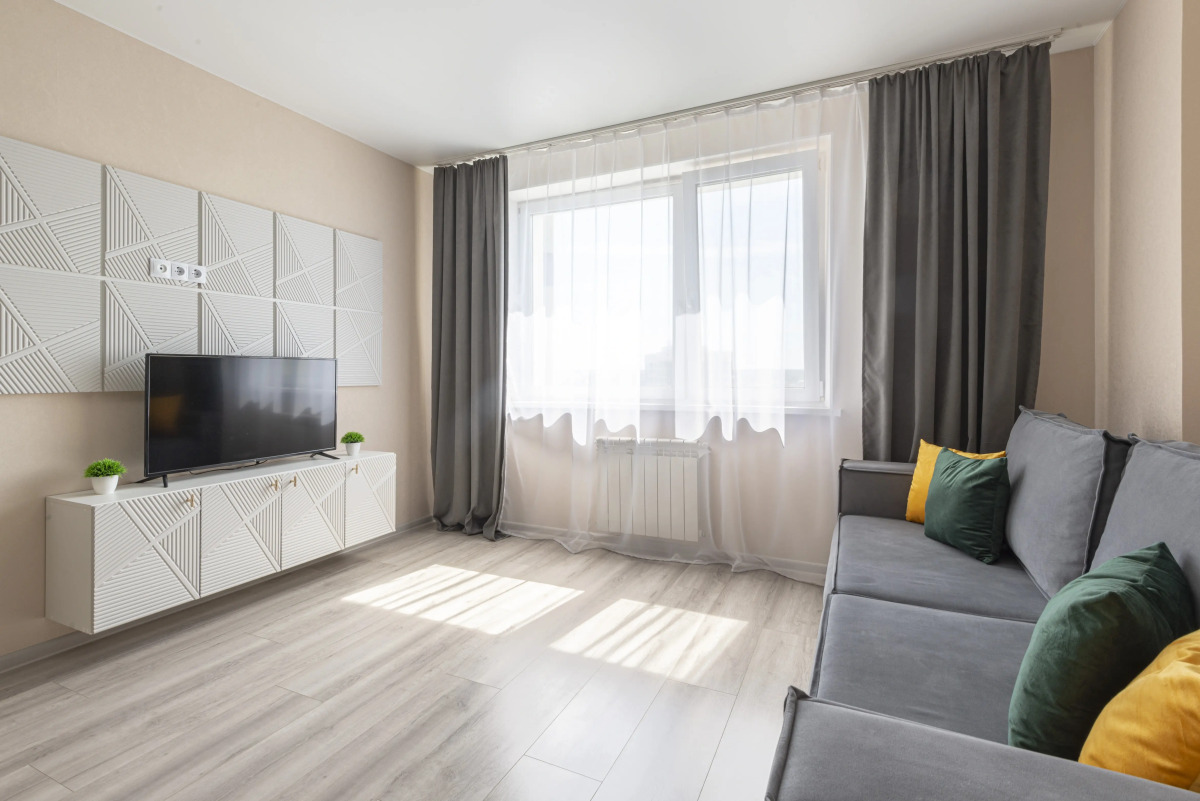 Квартира 1-к недалеко от залива на Пирогова 1/3 от RentAp, 4 сп.места