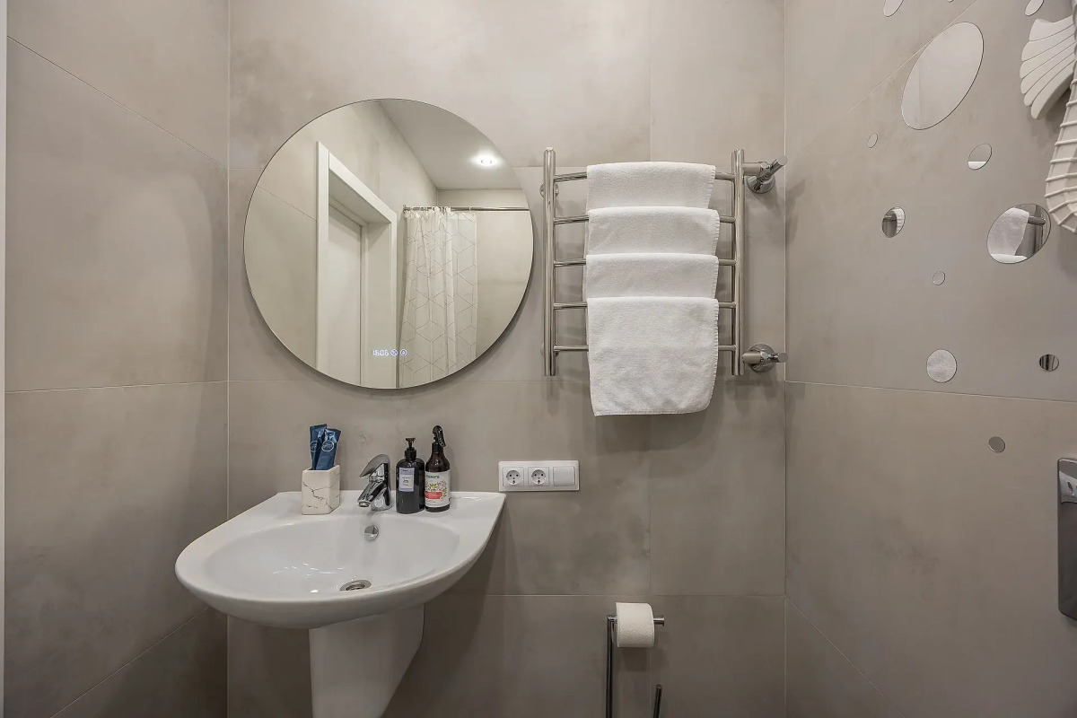 Квартира Студия в новом доме рядом с канатной дорогой