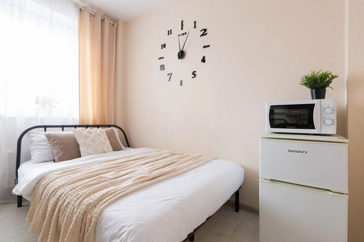 Квартира Студия рядом с центром, с кондиционером